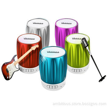 Innovative bluetooth speaker in Cylinder shape, for promotion